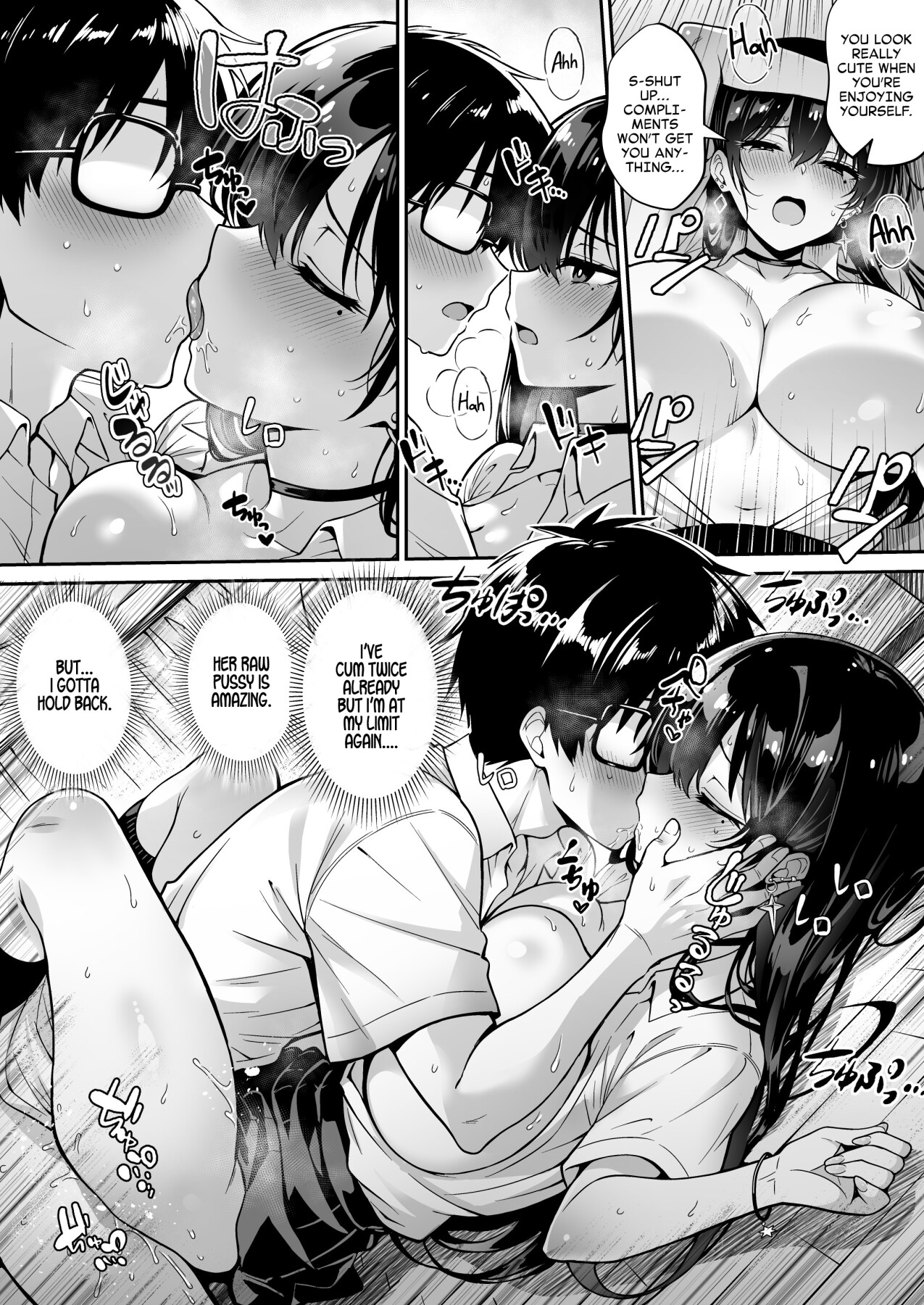 Hentai Manga Comic-A gyaru showed up at my place and stole my virginity.-Read-34
